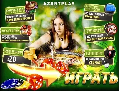 Ассортимент азартных игр в AzartPlay Casino