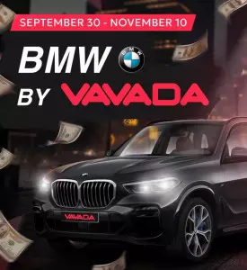 Участвуй в серии турниров от казино Vavada и выигрывай новый BMW